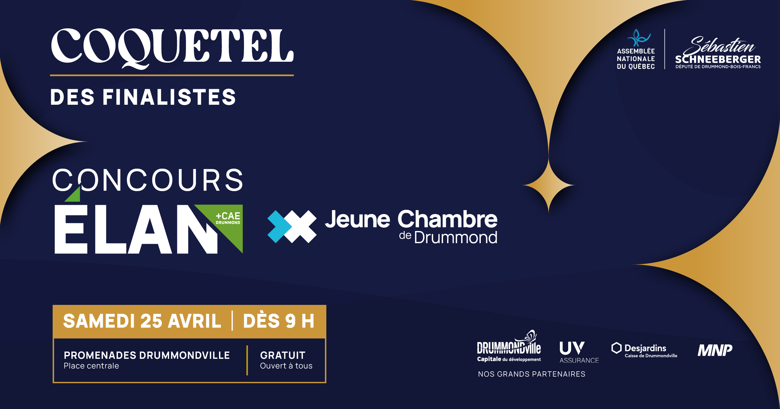 Coquetel elan 2026 Plan de travail