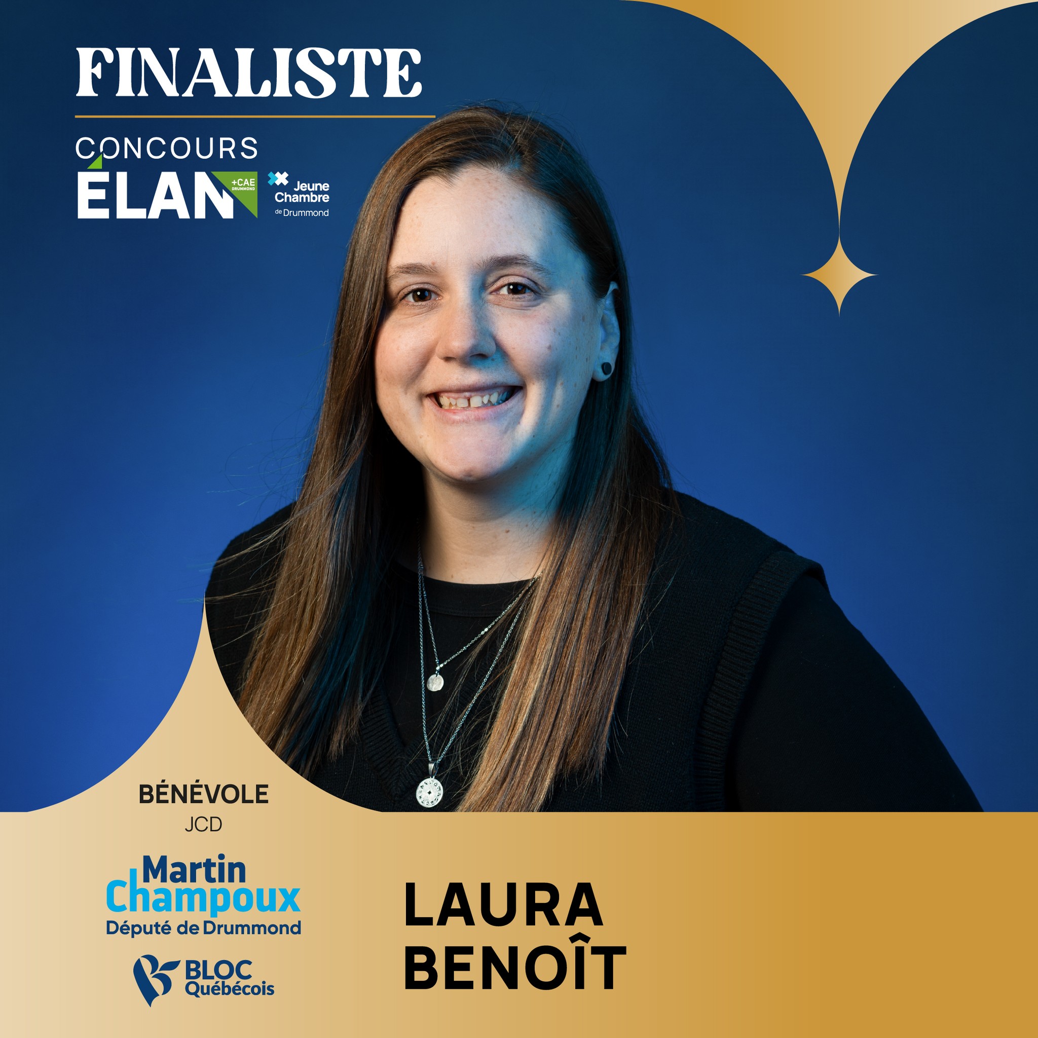 Reconnaissance 2026 benevoleJCD laura benoit