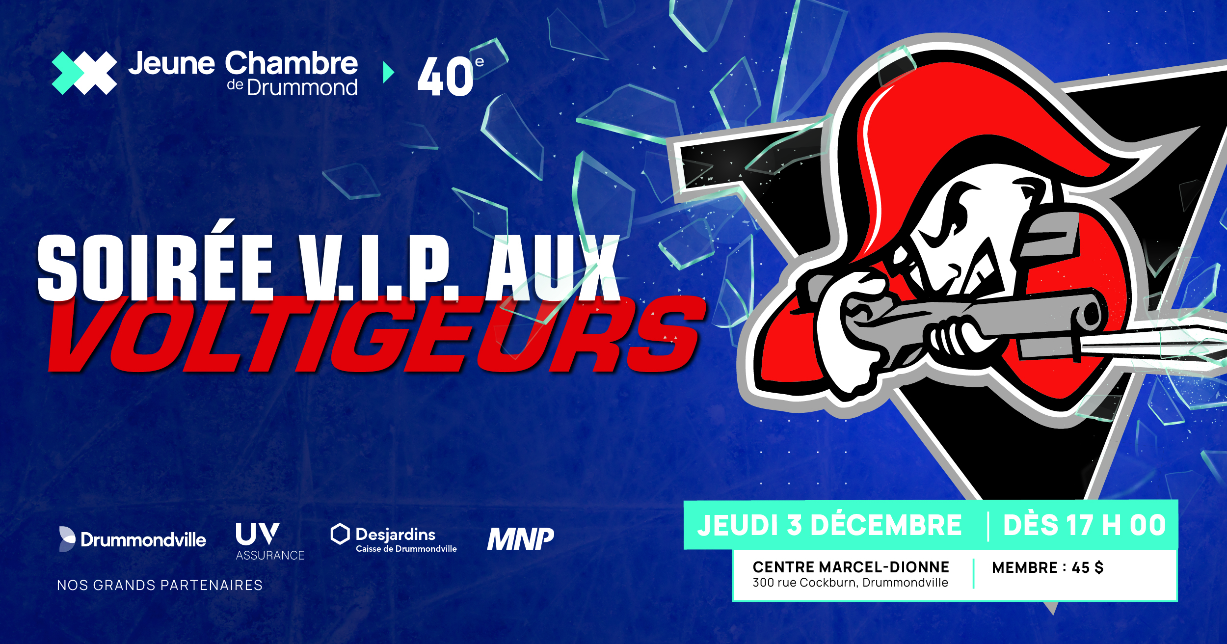 Soiree voltigeur